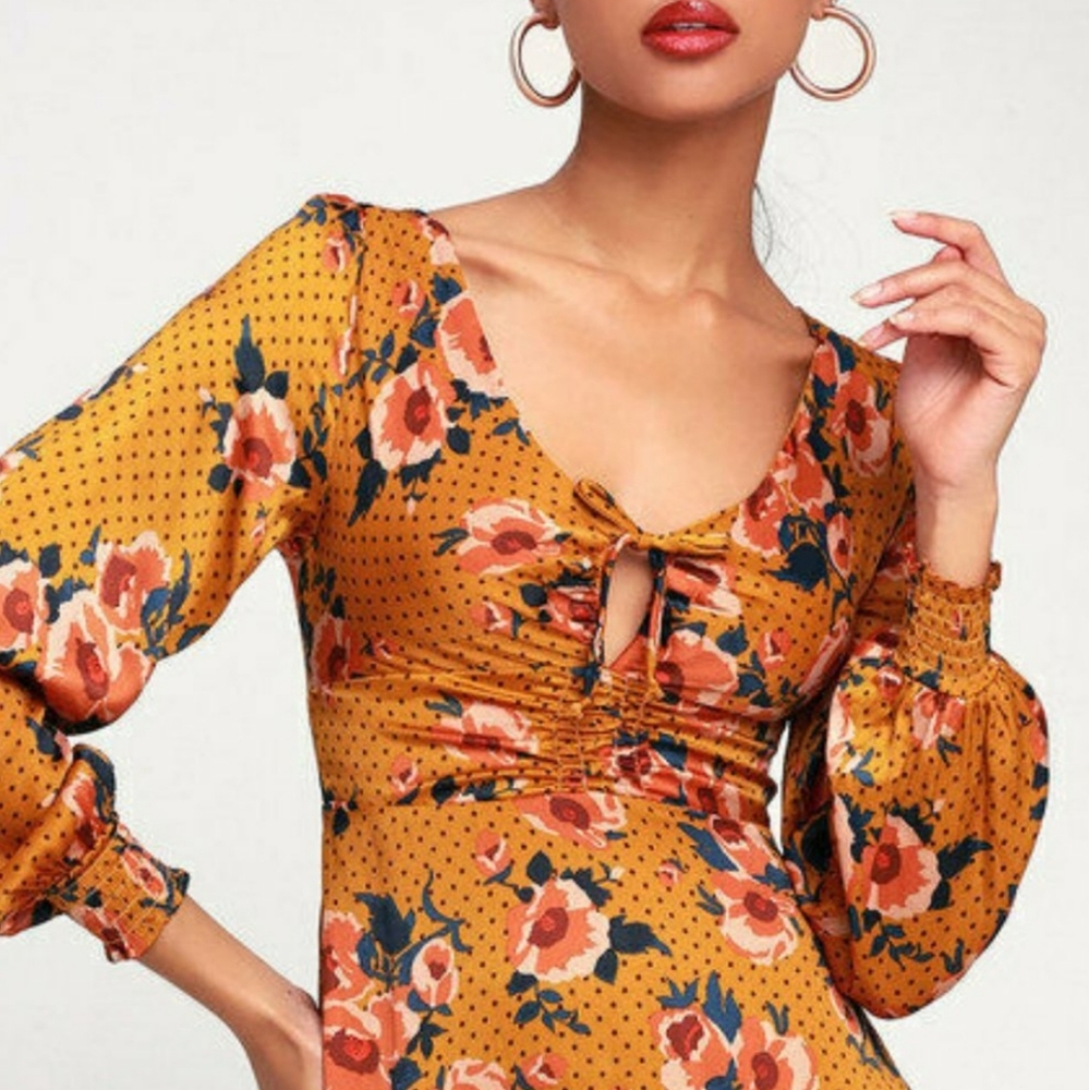 Free People Silk Dress NWT